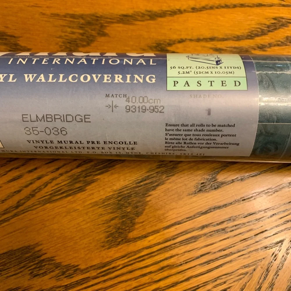 Vintage Vymura international quality vinyl wall covering